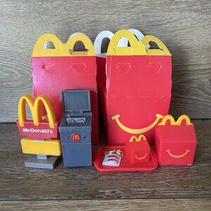 McDONALD'S Lil Mcdonalds Miniature Kids HAPPY MEAL TOYS Lot Of 2